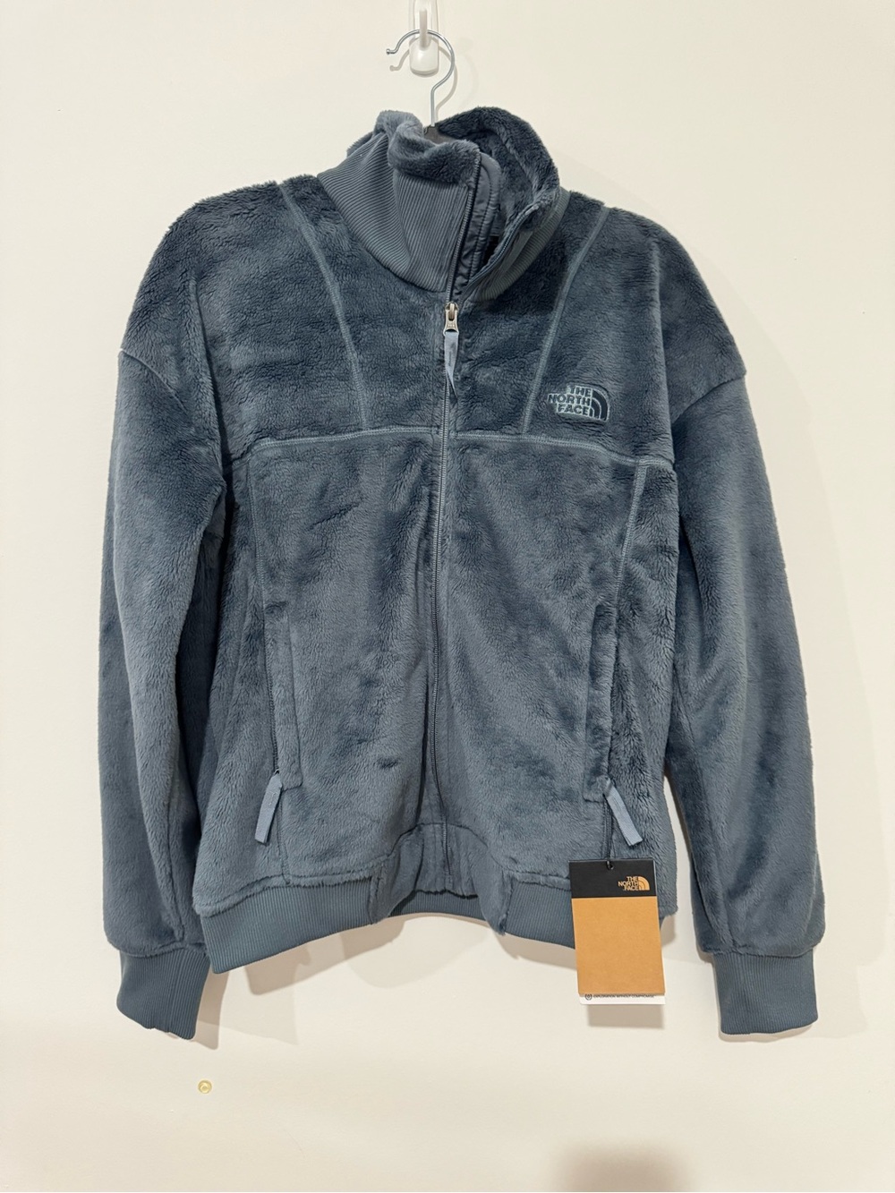 The North Face Kids Plush Full-Zip Jacket - Slate Gray Blue
